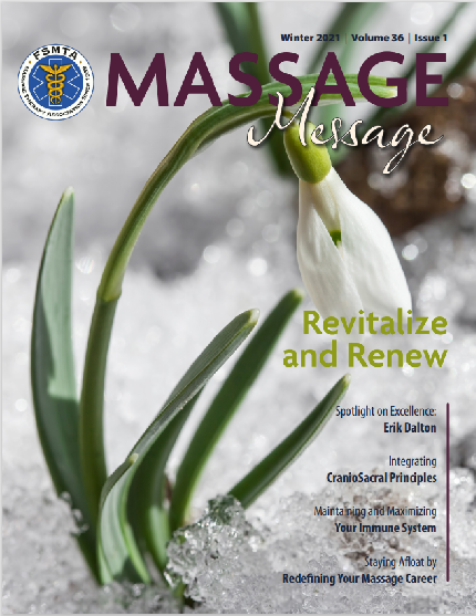 FSMTA Massage Message Magazine Winter 2021 Issue
